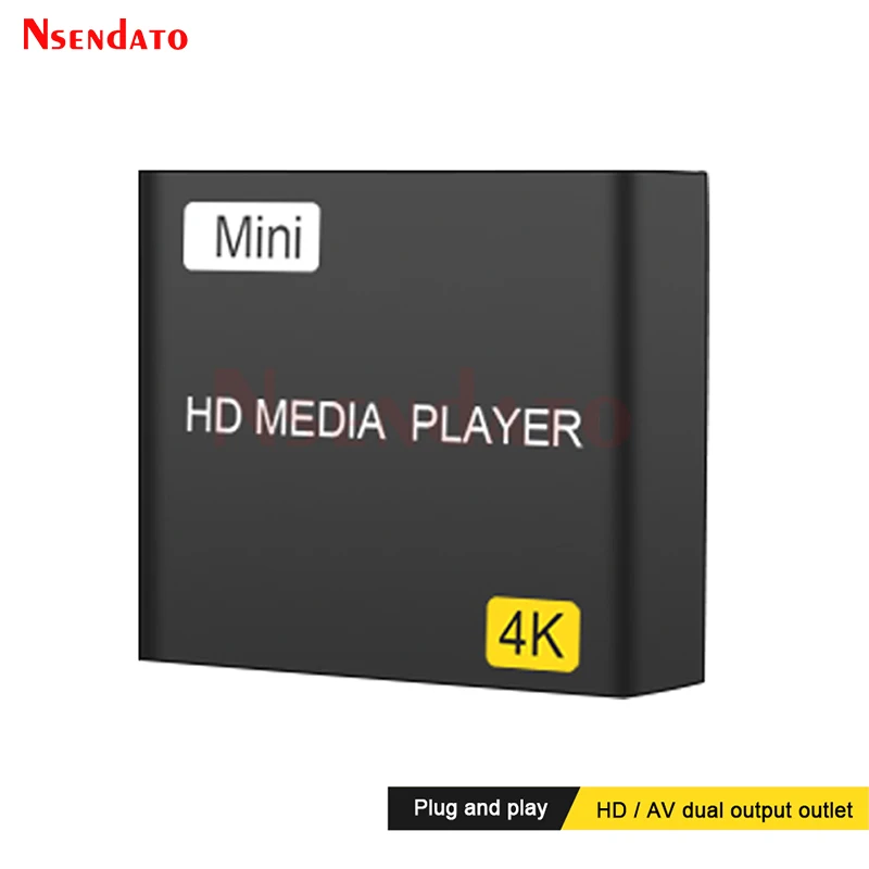 Nsendato 4K Mini Full HD Media Player Instruction Manual