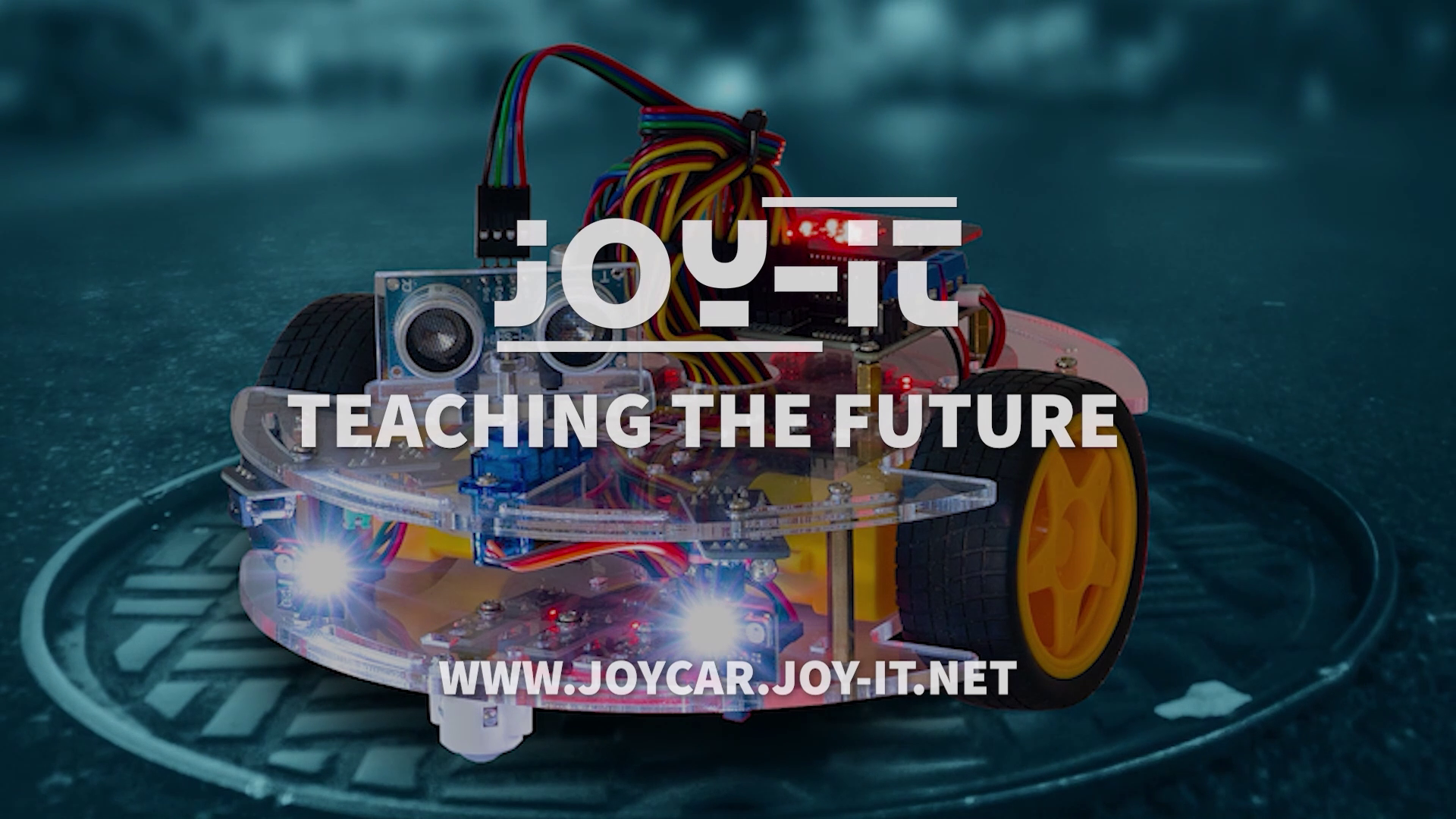 Joy-IT JOY-CAR Intelligent Robot Car with Ultrasonic Obstacle Detection