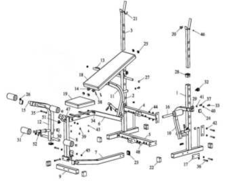 insportline Workout Bench User Manual