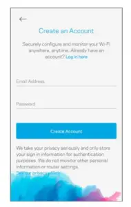 Setting up the Linksys Mesh Router using your Android mobile device Installation Guide