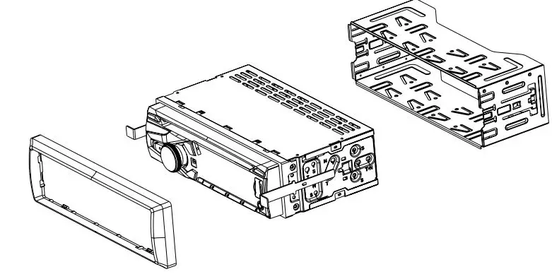 Dual AM FM Marine Receiver with Bluetooth and Fixed Face Installation Guide - Product Overview