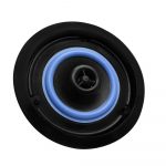 a close up of a speaker