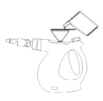 MOSCHE Steam Cleaner User Manual - How to Add Water