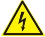 Munters Green RTU G5 Serial Transmitter Module Installation Guide - Warning - Risk of Electric Shock icon