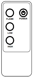 PuraFlame Electric Fireplace Insert Owner's Manual