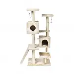 amazonbasics Cat Tree with Dual Caves - Featured Image