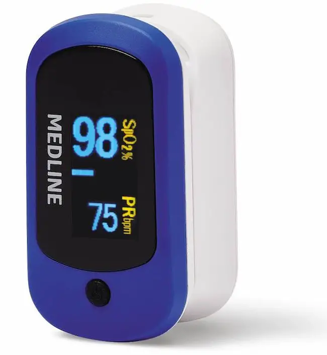 MEDLINE SOFTTOUCH FINGER PULSE OXIMETER User Manual
