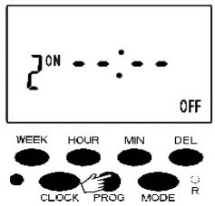 CFGROW Digital Timer Outlet User Manual - Continue to press the PROG