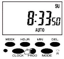 CFGROW Digital Timer Outlet User Manual - program has been set
