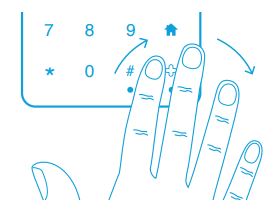 ERA PROTECT Wireless Touch Keypad User Manual - USING YOUR KEYPAD