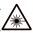concise LCD Projector User Manual - Laser aperture Icon