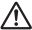 concise LCD Projector User Manual - Warning or Caution icon