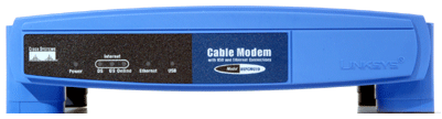 Front View of Linksys BEFCMU10v4