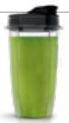 NINJA SS300C Power Blender User Guide - Place the Spout Lid on top of the cup, and turn clockwise to seal