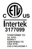 vtech VM350 Full Color Video Monitor User Guide - CUS Intertek icon