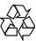 vtech VM350 Full Color Video Monitor User Guide - Recycle icon