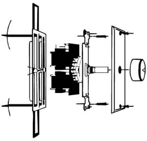 Power Dynamics PDVC100 100V Volume Control - VOLUME CONTROL