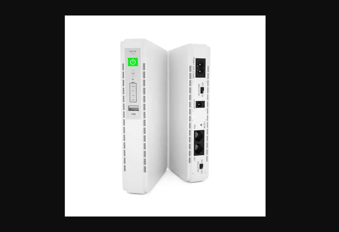 ULTRALAN MUPS17W8.8AH Micro DC UPS with POE Output 17 8.8AH LI-ION Battery User Manual