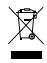 reolink PoE Dome Camera Instruction Manual - Disposal icon