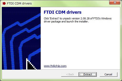 B PLUS 5810 Bit System ReaderWriter - Installation of driver 1