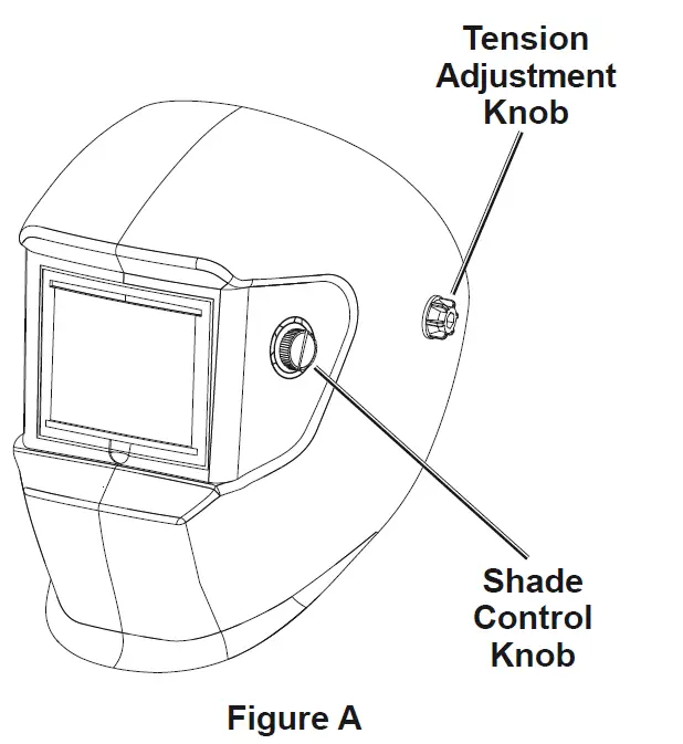 HARBOR FREIGHT 63121 Auto Darkening Welding Helmet Owner's Manual