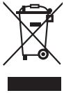 MONOPRICE WORKSTREAM Single Motor Sit-Stand Desk with Top Controller User Guide - Disposal icon