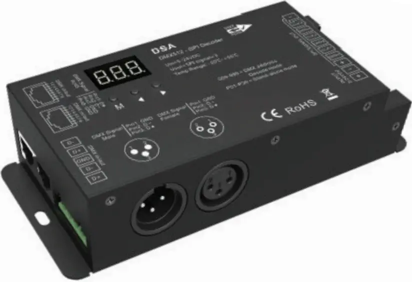SUPER BRIGHT LEDS DS-DMX23 DMX512 to SPI Decoder Controller