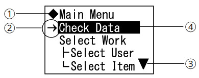 T D RTR-601 Series Wireless Food Core Temperature Data Logger - Main Menu Screen