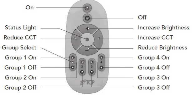 TCP WF216000 Smart Remote - Remote Button