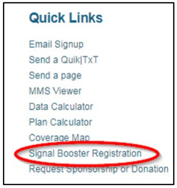 Cellcom Cel-Fi Cellular Boosters and Firmware Updates - Registration