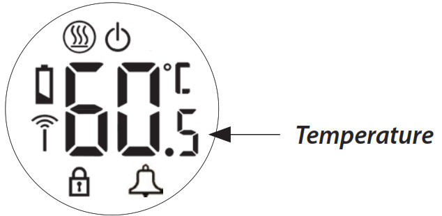 Danfoss CET2000B-RF- Display
