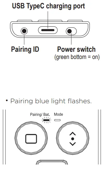Ortek BRC200 Bluetooth Remote Control and Touchpad-FIG1