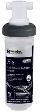 Puretec PureMix Z2 Compact High Flow Inline Water Filter System