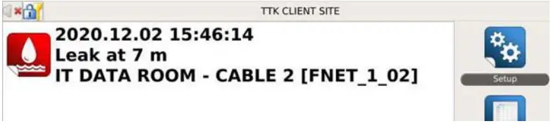 TTk FG NET Digital Panel - Leak Tests and