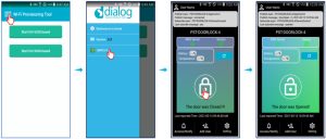 dialog DA16200 Provisioning the Mobile App for Android and iOS - Test AWS IoT on Mobile Phone 2