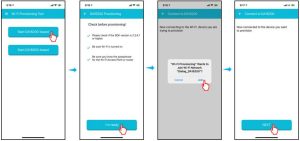 dialog DA16200 Provisioning the Mobile App for Android and iOS - Test Provisioning on iPhone