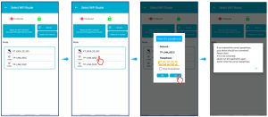 dialog DA16200 Provisioning the Mobile App for Android and iOS - test Provisioning on Android Phone 2