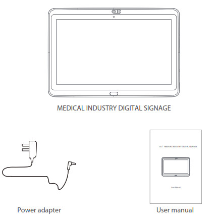 global sources WH1333T Android Tablet- Package Contents