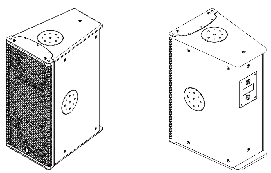 ADAMSON IS Series IS7px Ultra Compact Point Source Cabinet - Point Source