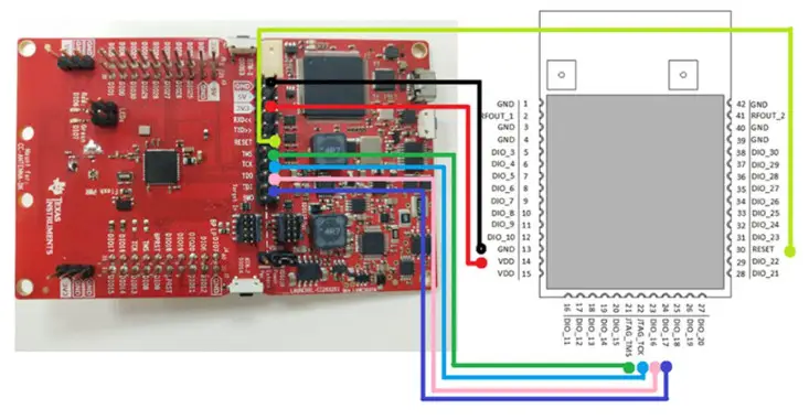 BDE-RFM216 Low Power Long Range Sub-1 GHz Module- connection