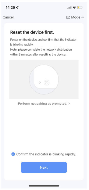 Configuration of Airbi Spring ConnectionControl - Register 3