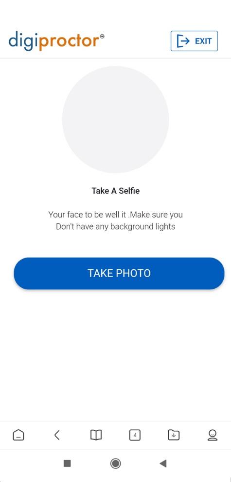 Digiproctor Test Taking App - Get Authenticated to log into the