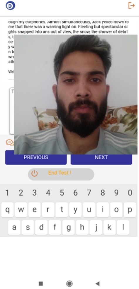 Digiproctor Test Taking App - How do I re-enter my Test
