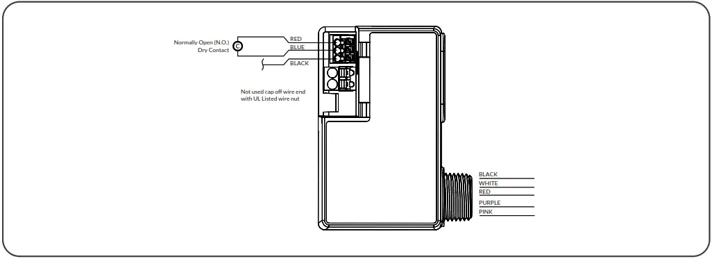 ENCELIUM WPLCM Wireless Area Lighting Control Module - Integration Wiring