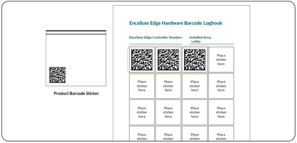 ENCELIUM WPLCM Wireless Area Lighting Control Module - LOGBOOK