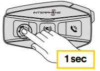 INTERPHONE U COM 16 Motorcycle Intercom - Radio Stations memory 3