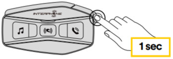 INTERPHONE U COM 16 Motorcycle Intercom - disable microphone