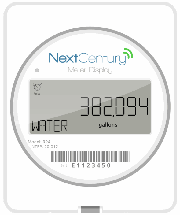 NextCentury RR4 Remote Reader Utility Meter Remote Display