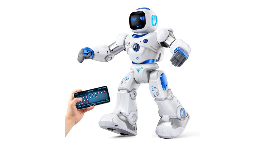 Ruko Ru4413 Carle Smart Robots for Kids Large Programmable Interactive RC Robot - featured image