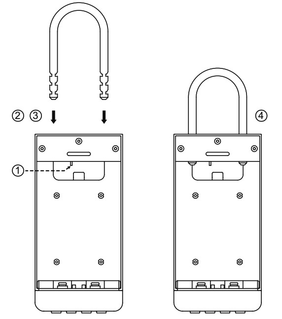 TACKLIFE K1 Smart Lock Box - Two methods of fixation 3
